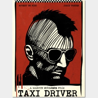 Taxi driver movie art inspired Posters and Art